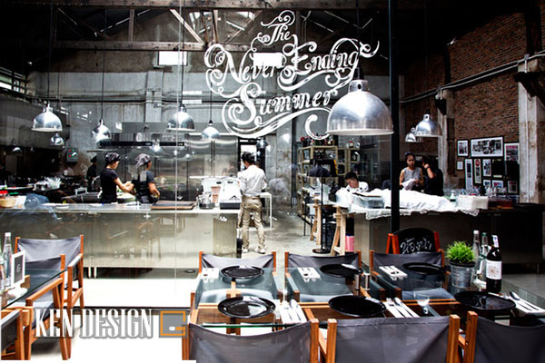 thiết kế quán cafe đẹp